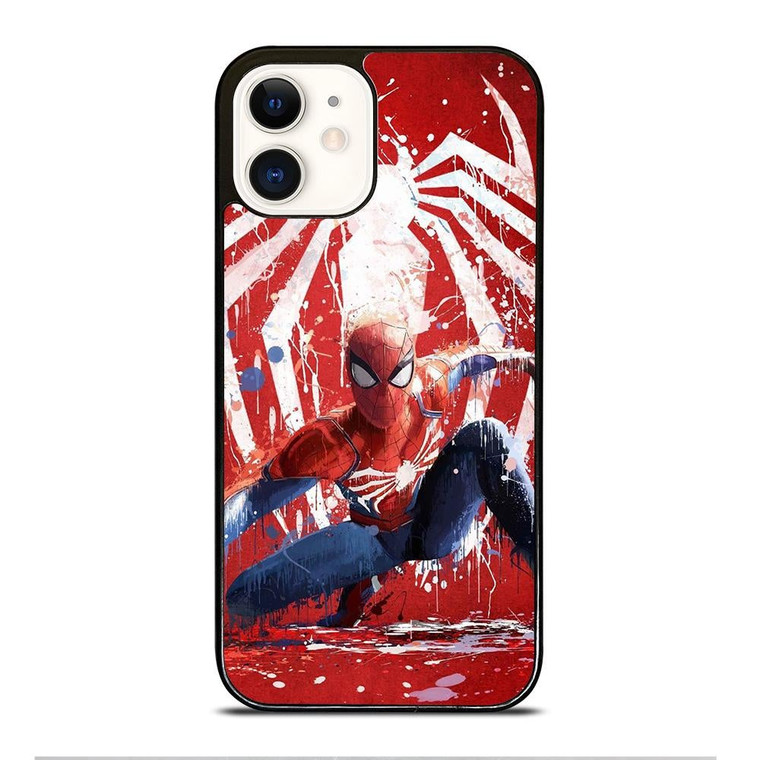 SPIDER MAN AVENGERS  ART PAINT iPhone 12 Case Cover