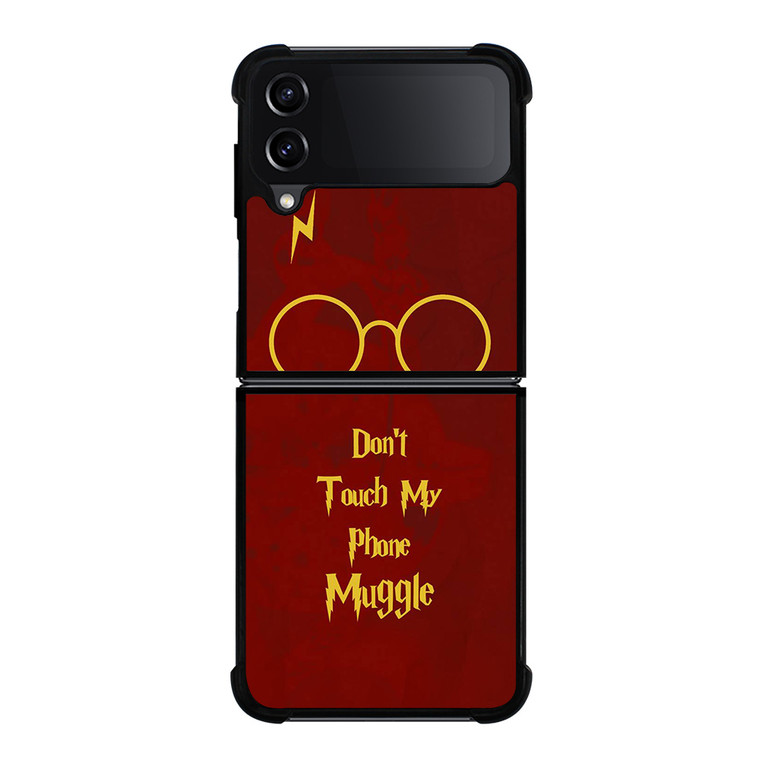 HARRY POTTER DONT TOUCH MY PHONE Samsung Galaxy Z Flip 4 Case Cover