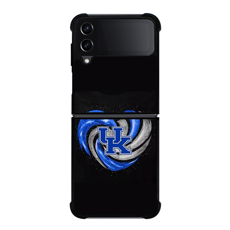 I LOVE KENTUCKY WILDCATS Samsung Galaxy Z Flip 4 Case Cover