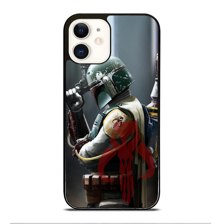 STAR WARS BOBA FETT COOL iPhone 12 Case Cover