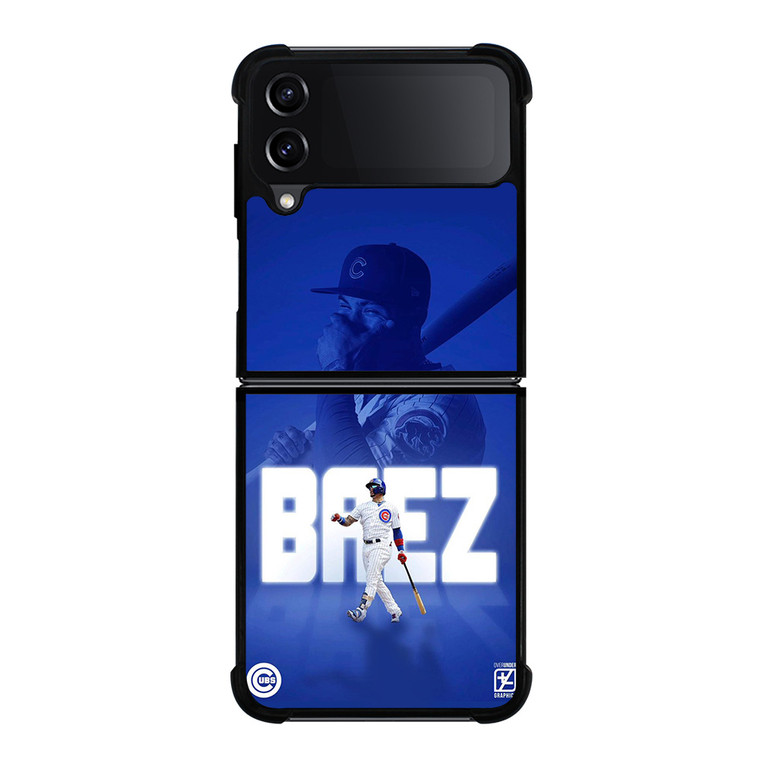 JAVIER BAEZ CHICAGO CUBS BASEBALL Samsung Galaxy Z Flip 4 Case Cover