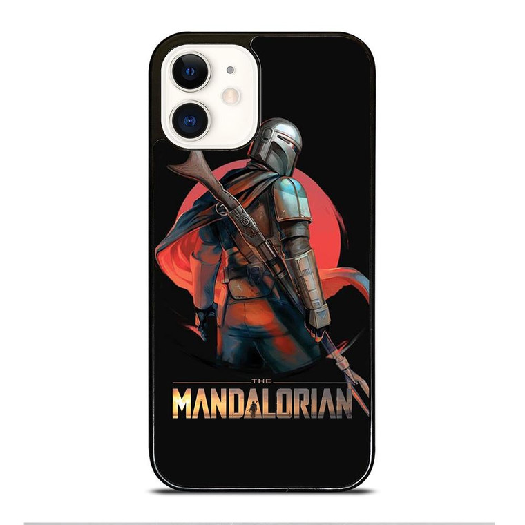 STAR WARS THE MANDALORIAN ART  iPhone 12 Case Cover