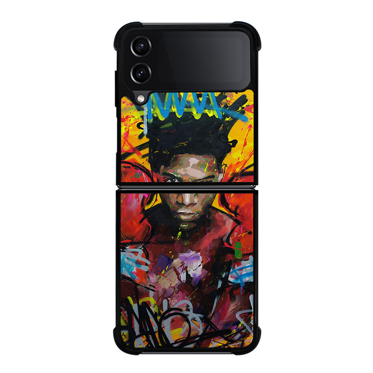 JEAN MICHEL BASQUIAT BOXING ART Samsung Galaxy Z Flip 4 Case Cover