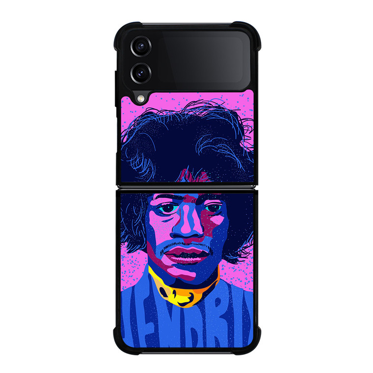 JIMI HENDRIX GUITAR LEGEND ART Samsung Galaxy Z Flip 4 Case Cover