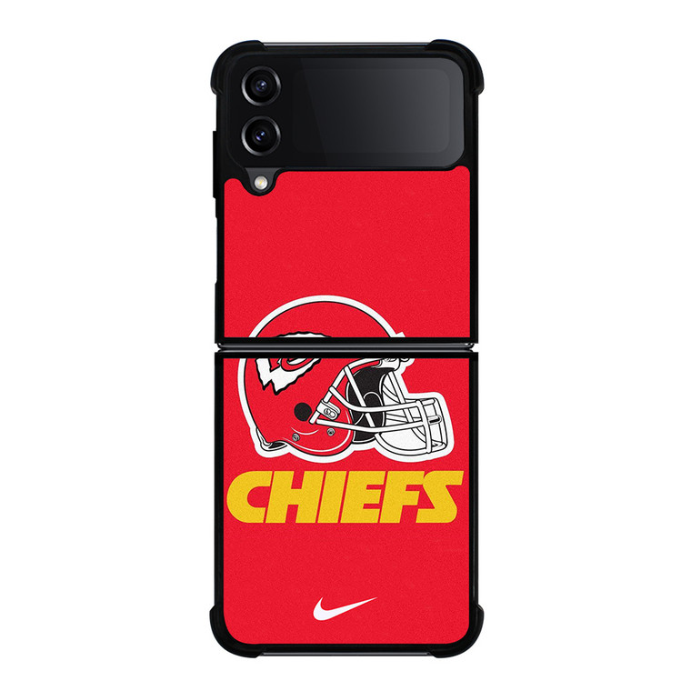 KANSAS CITY CHIEFS HELMET Samsung Galaxy Z Flip 4 Case Cover