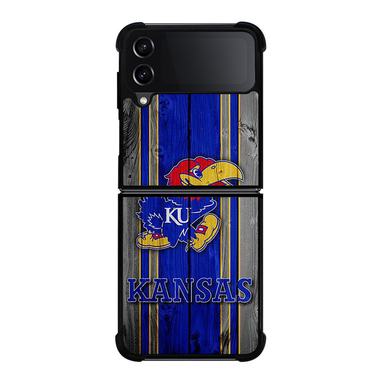KANSAS JAYHAWKS LOGO Samsung Galaxy Z Flip 4 Case Cover
