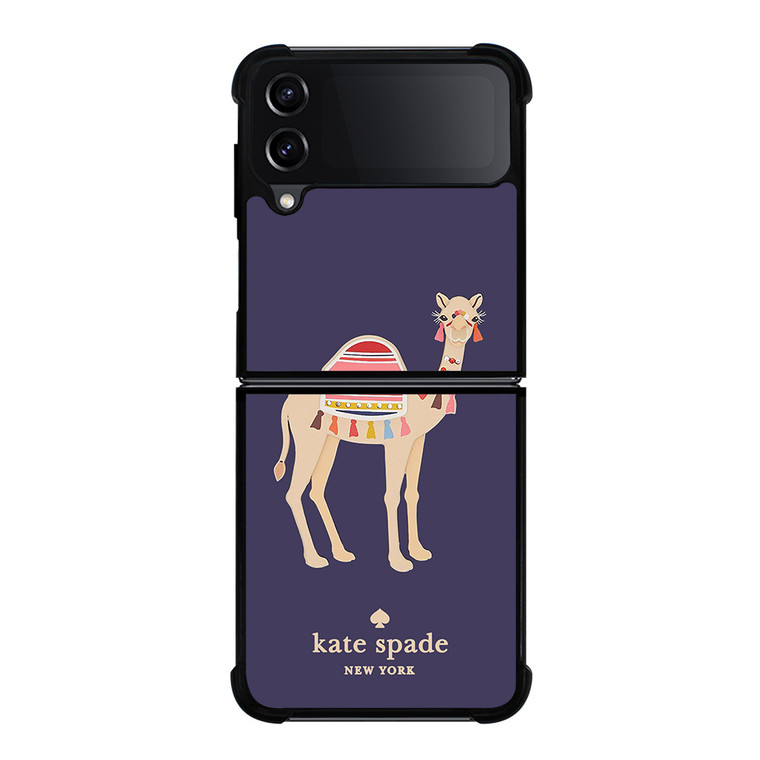 KATE SPADE APPLIQUE CAMEL Samsung Galaxy Z Flip 4 Case Cover