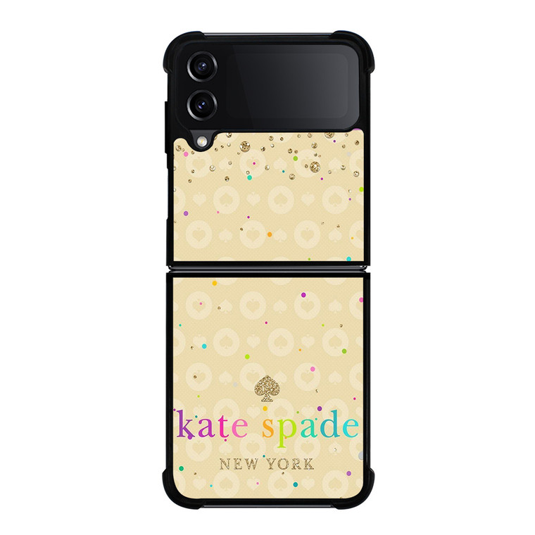 KATE SPADE NEW YORK RAINBOW CREAM Samsung Galaxy Z Flip 4 Case Cover