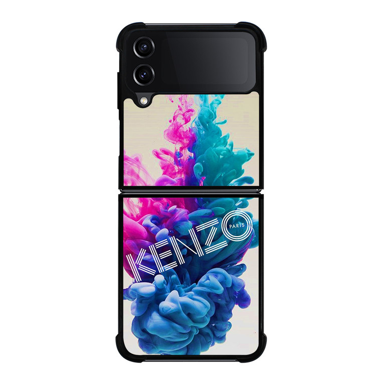 KENZO PARIS COLOR FULL Samsung Galaxy Z Flip 4 Case Cover