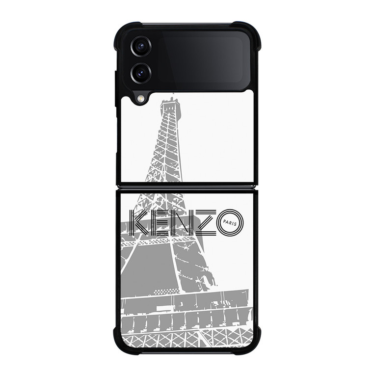 KENZO PARIS EIFFEL TOWER Samsung Galaxy Z Flip 4 Case Cover