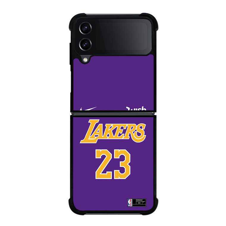 LA LAKERS LEBRON JAMES JERSEY Samsung Galaxy Z Flip 4 Case Cover