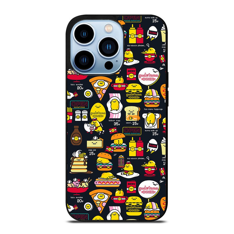 GUDETAMA LAZY EGG COLLAGE iPhone 13 Pro Max Case Cover