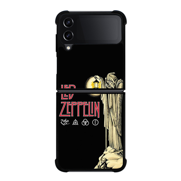 LED ZEPPELIN THE DARKNESS LOGO Samsung Galaxy Z Flip 4 Case Cover