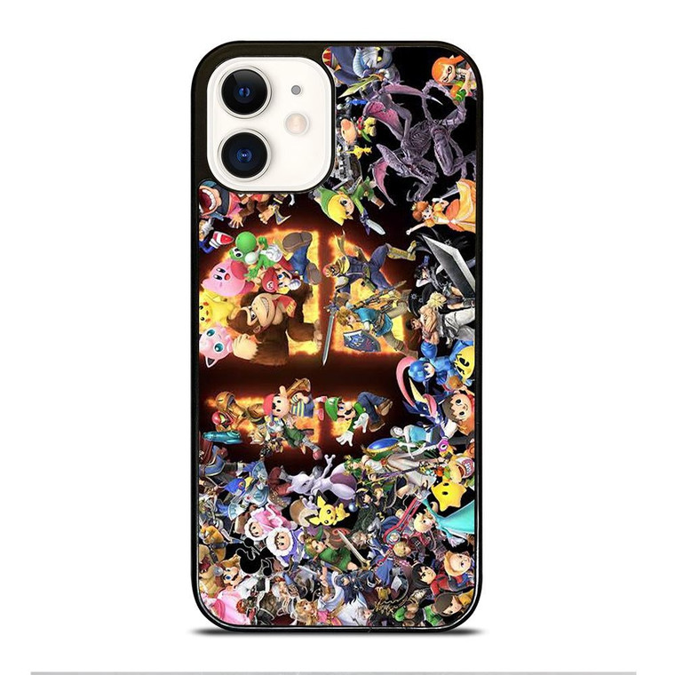 SUPER SMASH BROS GAME iPhone 12 Case Cover