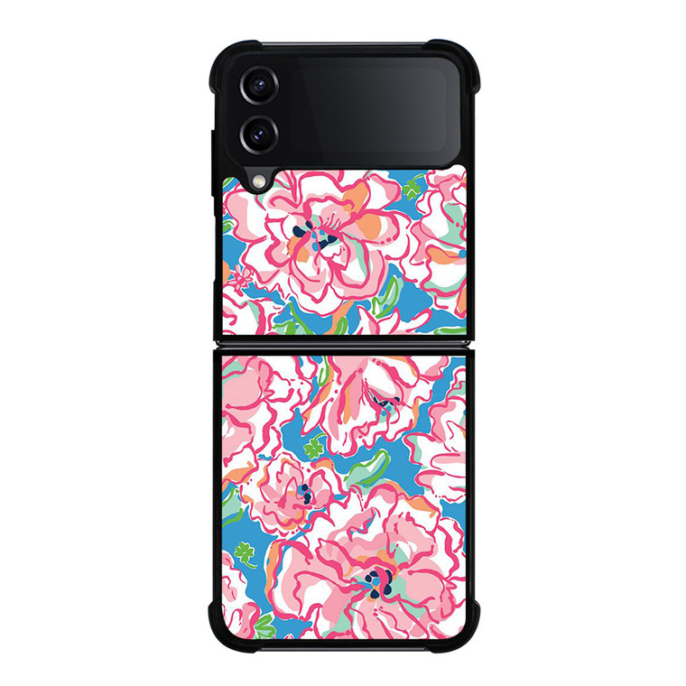 LILLY PULITZER FLOWER Samsung Galaxy Z Flip 4 Case Cover