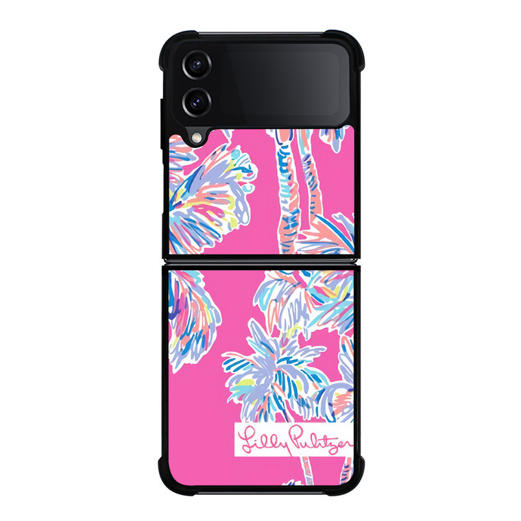 LILLY PULITZER PALM TREES Samsung Galaxy Z Flip 4 Case Cover