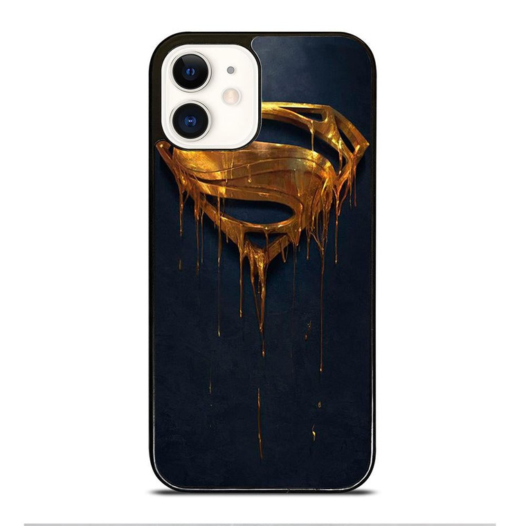 SUPERMAN GOLDEN LOGO iPhone 12 Case Cover