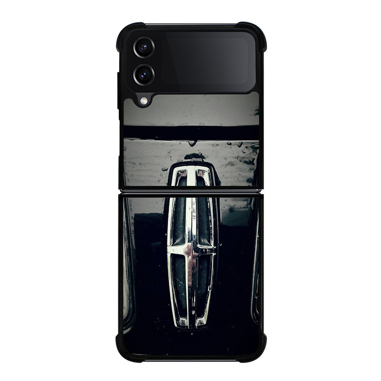LINCOLN MOTOR METAL EMBLEM Samsung Galaxy Z Flip 4 Case Cover