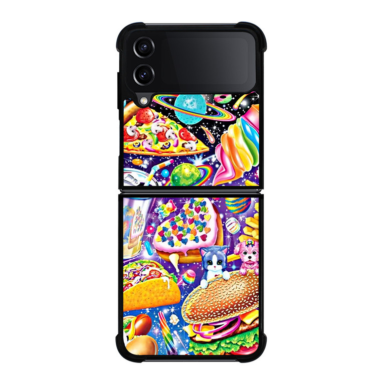 LISA FRANK FOOD Samsung Galaxy Z Flip 4 Case Cover