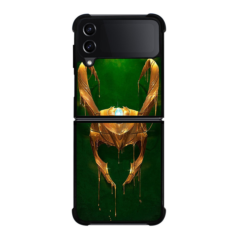 LOKI CROWN HELMET Samsung Galaxy Z Flip 4 Case Cover