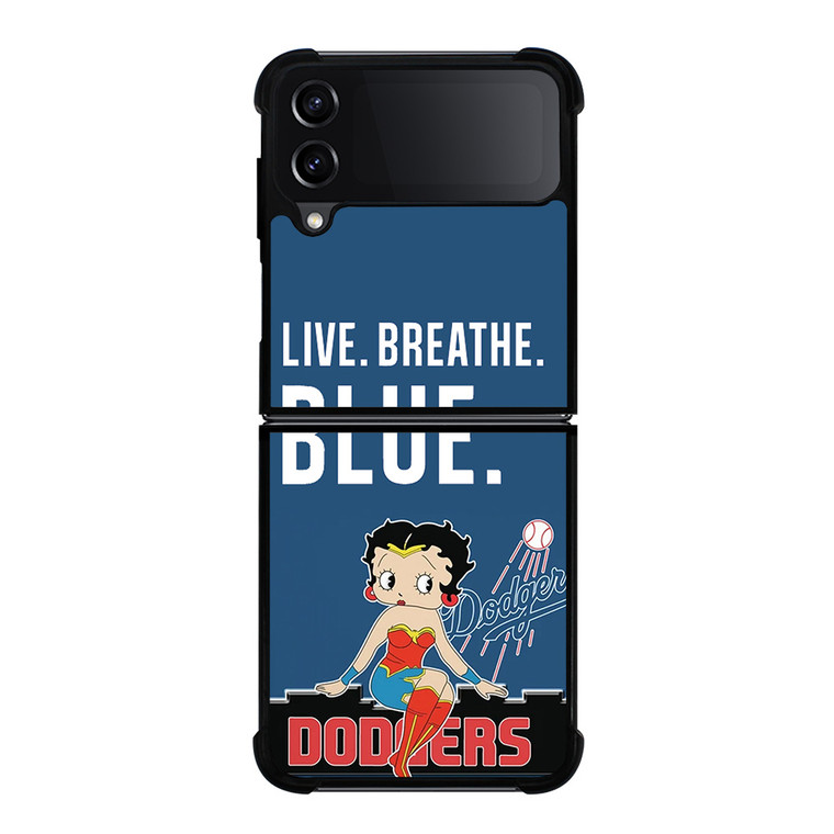 LOS ANGELES BETTY BOOP DODGERS Samsung Galaxy Z Flip 4 Case Cover