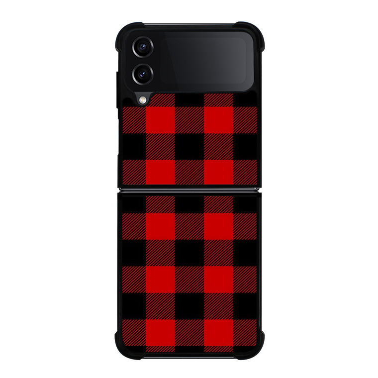 LUMBERJACK TARTAN PATTERN Samsung Galaxy Z Flip 4 Case Cover