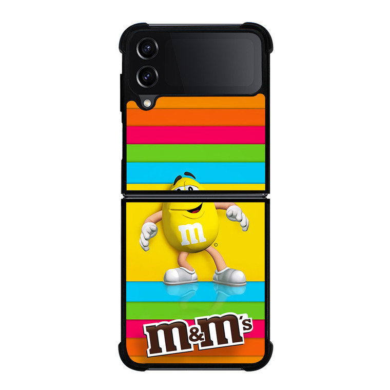 M&M'S CHOCOLATE MASCOT 3 Samsung Galaxy Z Flip 4 Case Cover