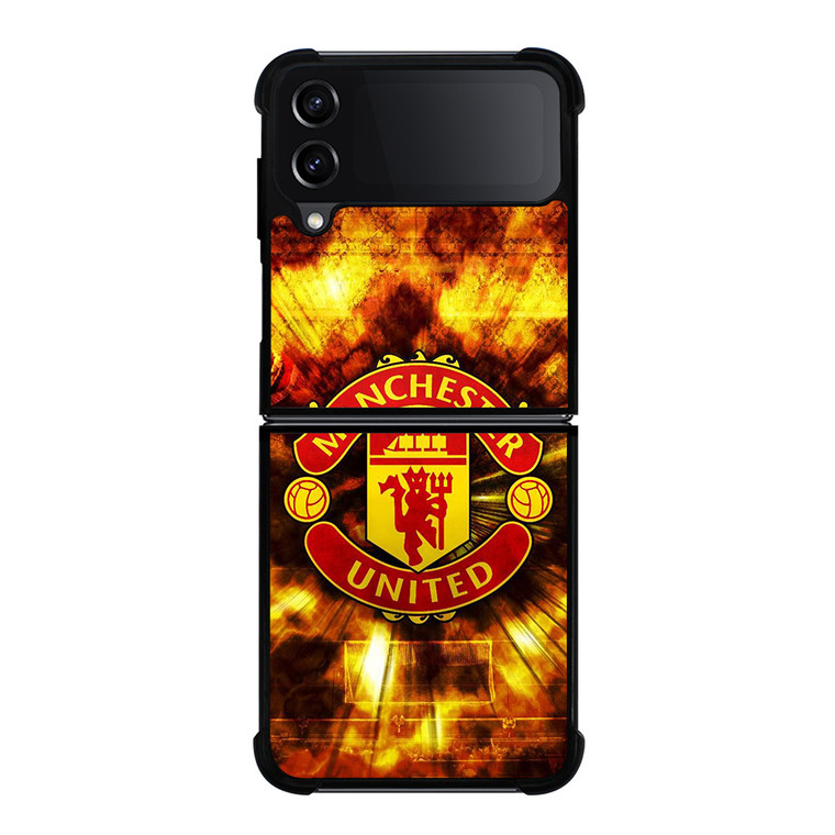 MANCHESTER UNITED FOOTBALL CLUB Samsung Galaxy Z Flip 4 Case Cover