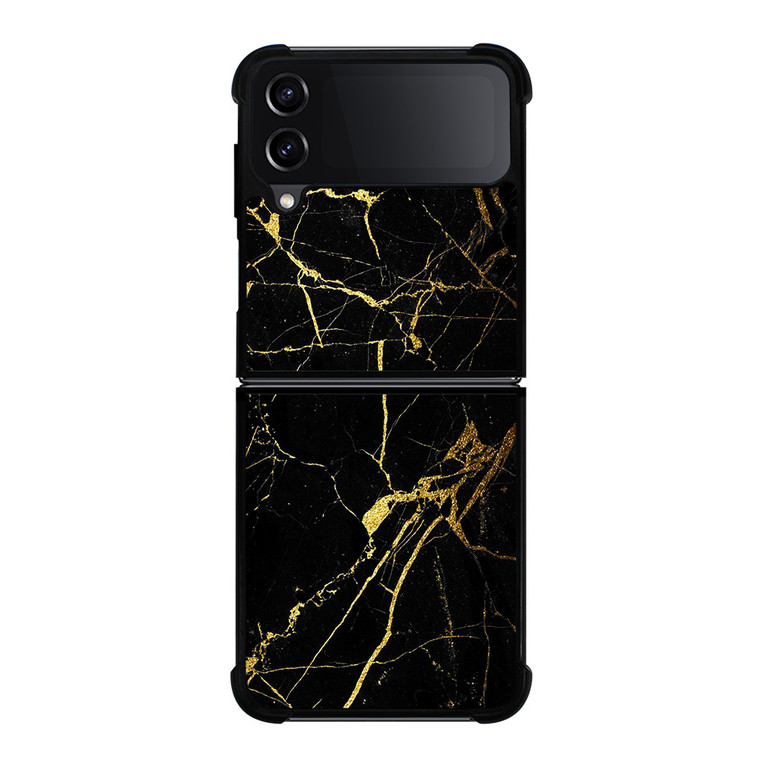 MARBLE GOLD PATTERN Samsung Galaxy Z Flip 4 Case Cover