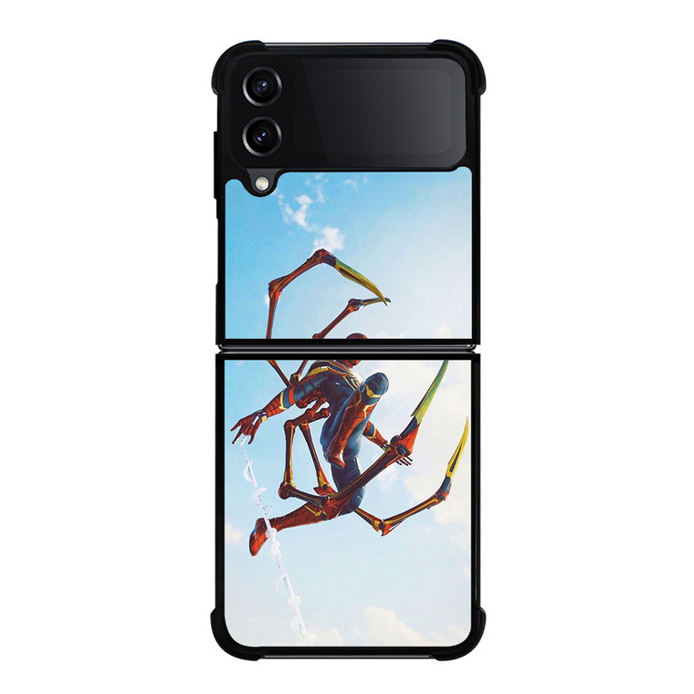 MARVEL SPIDERMAN IRON MODE Samsung Galaxy Z Flip 4 Case Cover