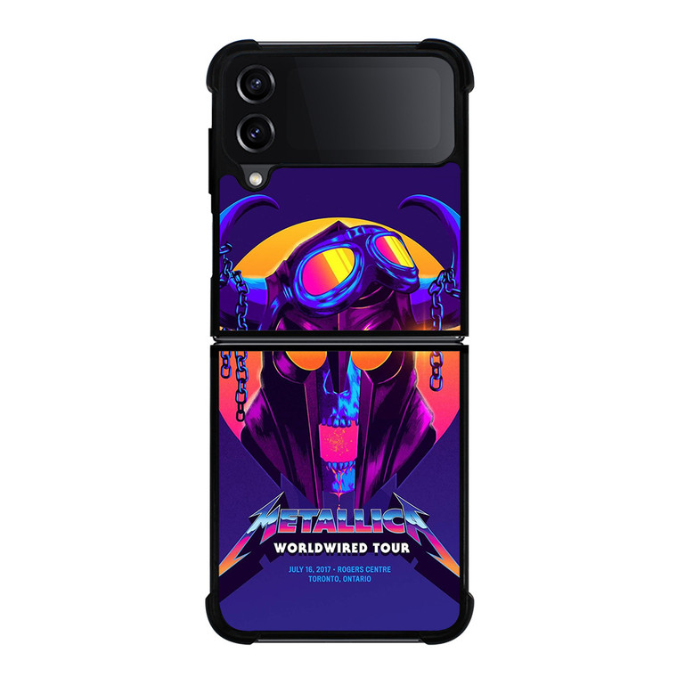 METALLICA WORLDWIRED TOUR Samsung Galaxy Z Flip 4 Case Cover