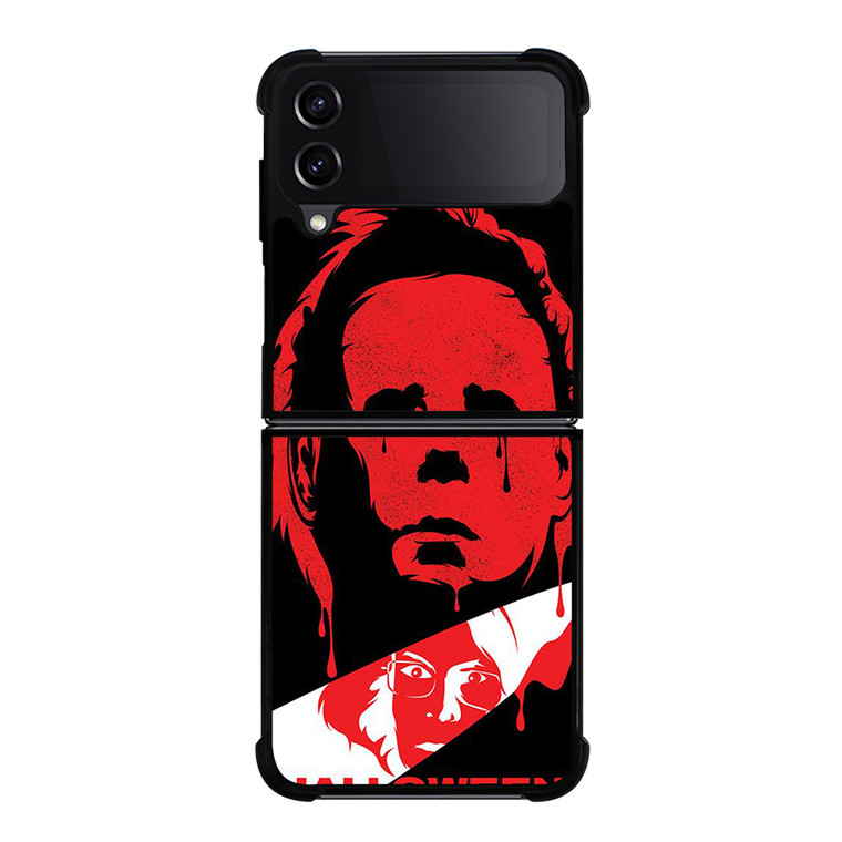 MICHAEL MYERS HALLOWEEN CLIP ART Samsung Galaxy Z Flip 4 Case Cover