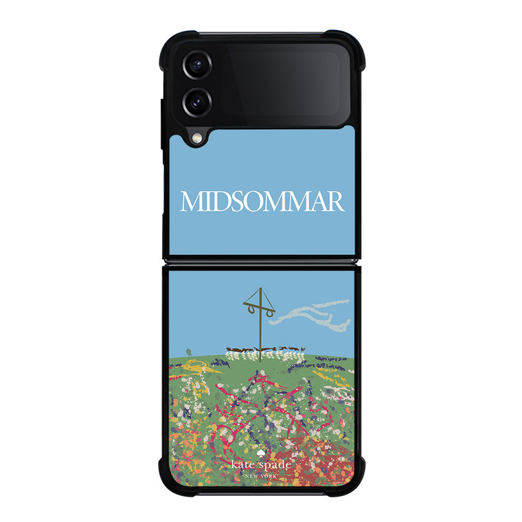 MIDSOMMAR KATE SPADE LOGO Samsung Galaxy Z Flip 4 Case Cover