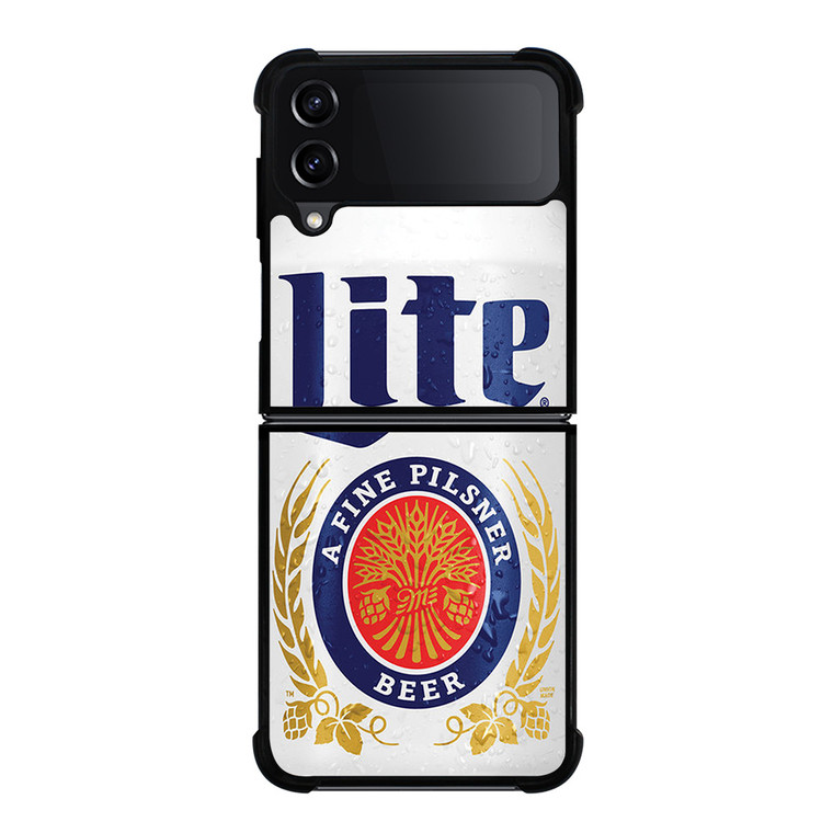 MILLER LITE BEER Samsung Galaxy Z Flip 4 Case Cover