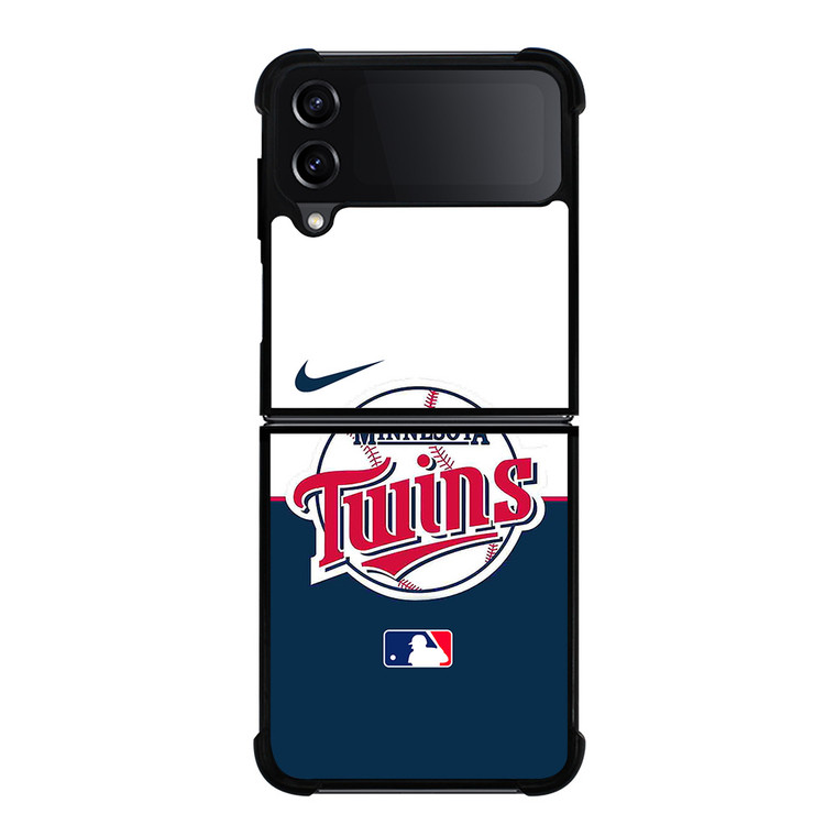 MINNESOTA TWINS MLB LOGO Samsung Galaxy Z Flip 4 Case Cover
