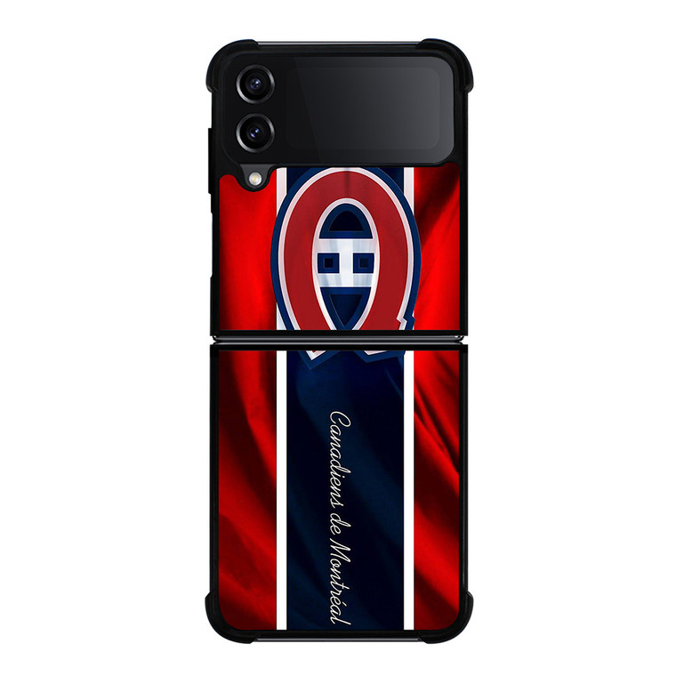 MONTREAL CANADIENS FLAG Samsung Galaxy Z Flip 4 Case Cover