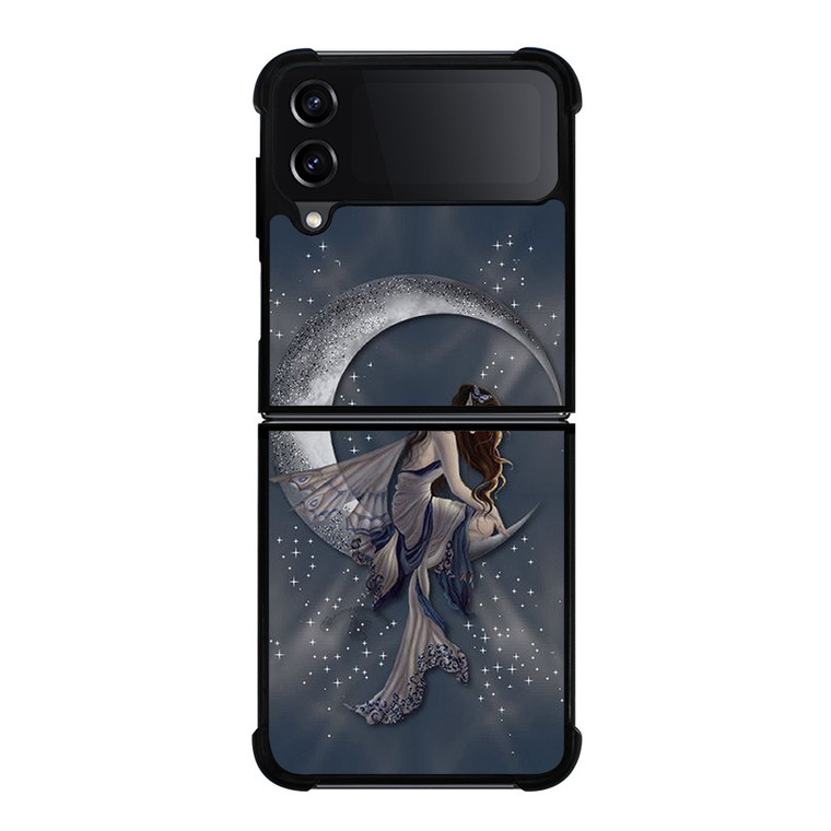 MOON FAIRY DRAGONFLY ART Samsung Galaxy Z Flip 4 Case Cover