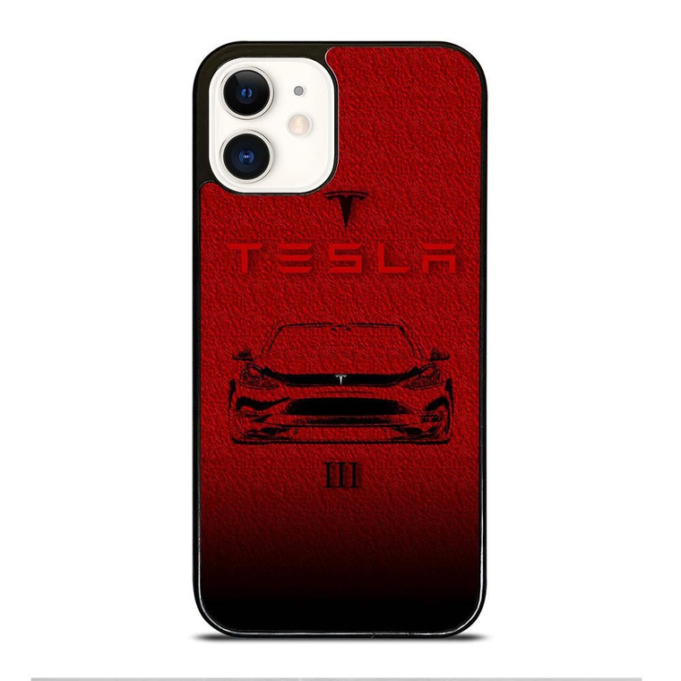 TESLA MOTORS ICON iPhone 12 Case Cover