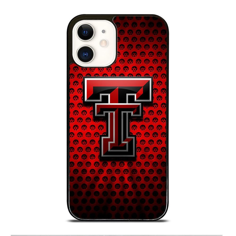 TEXAS TECH FOOTBALL LOGO 2 iPhone 12 Case Cover