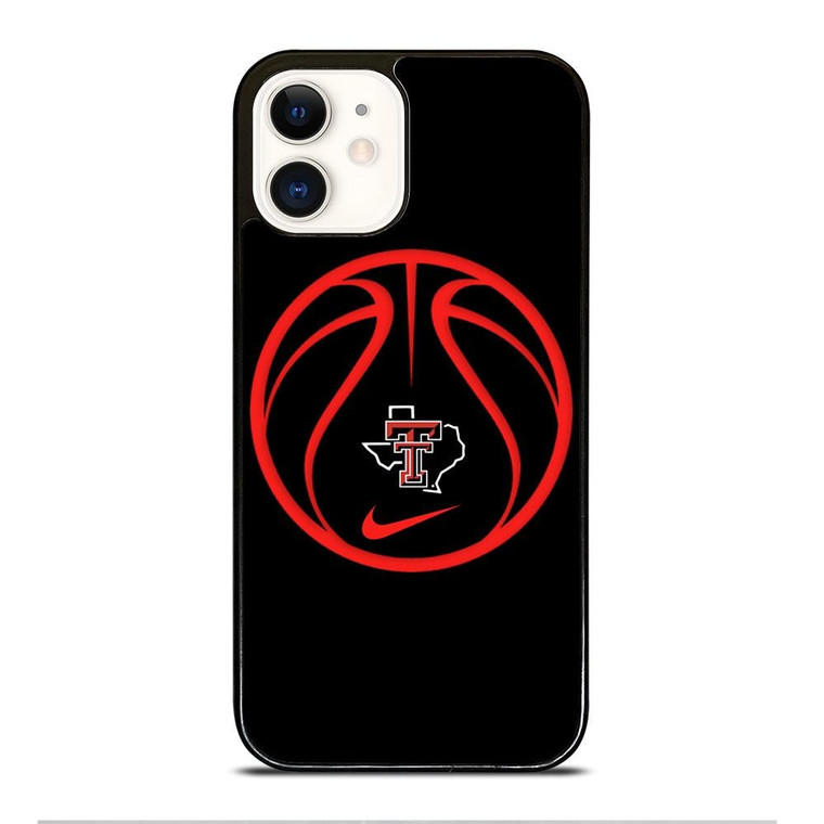 TEXAS TECH NBA SYMBOL iPhone 12 Case Cover