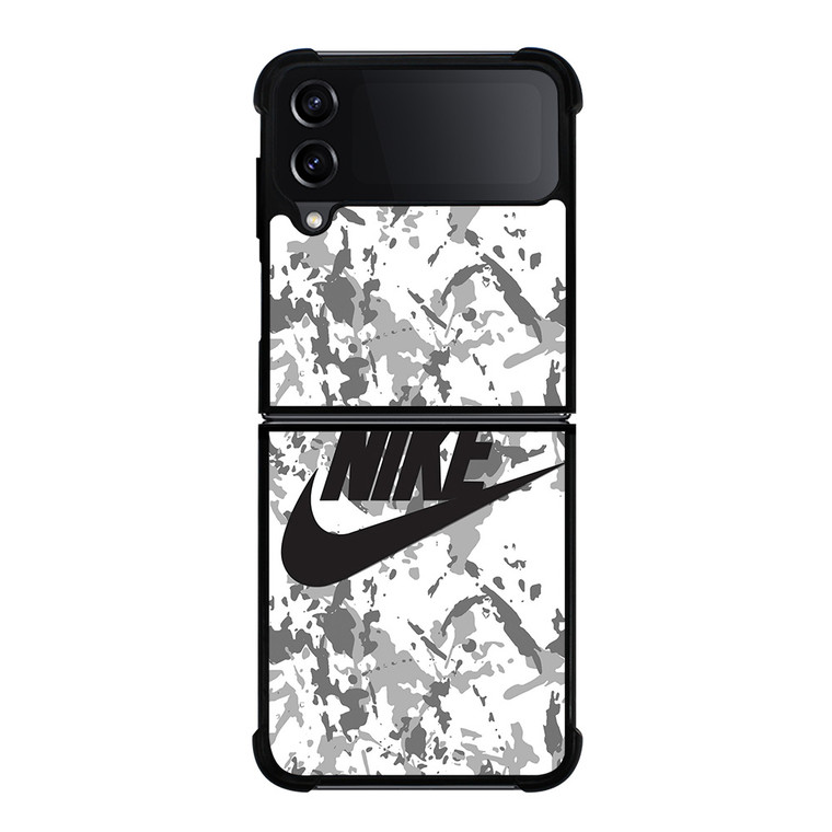NIKE CAMO LOGO Samsung Galaxy Z Flip 4 Case Cover
