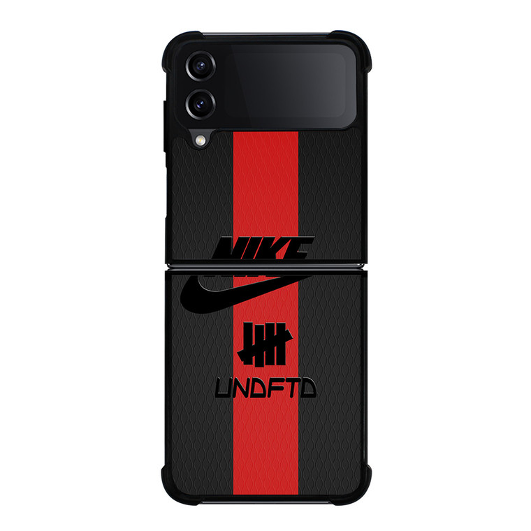 NIKE X UNDEFEATED LOGO Samsung Galaxy Z Flip 4 Case Cover NIKE X UNDEFEATED LOGO Samsung Galaxy Z Flip 4 Case Cover