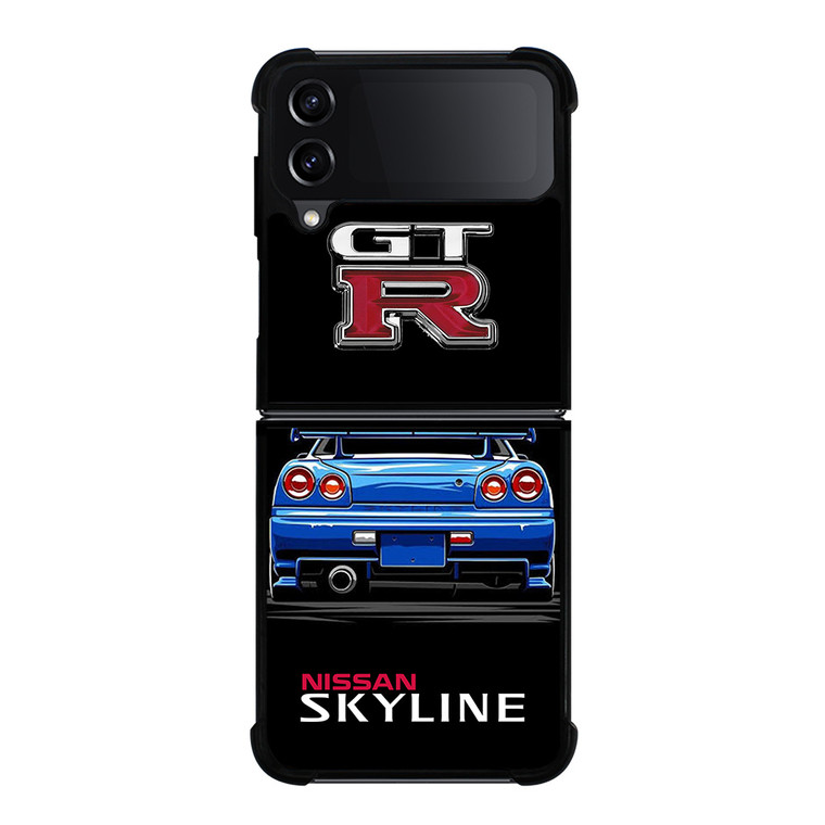 NISSAN SKYLINE GTR Samsung Galaxy Z Flip 4 Case Cover