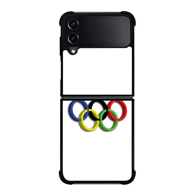 OLYMPIC RINGS LOGO Samsung Galaxy Z Flip 4 Case Cover