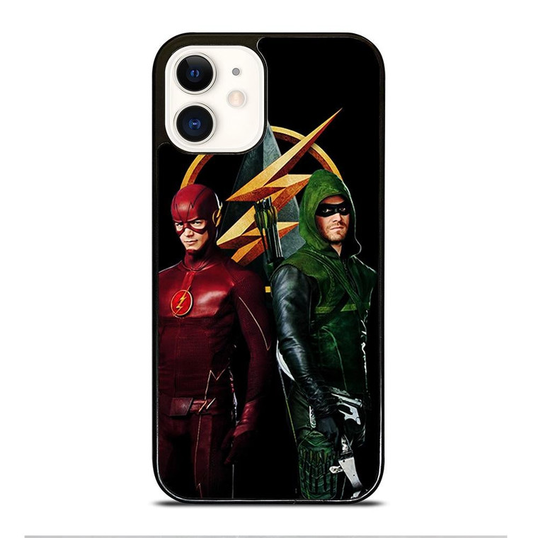 THE FLASH VS GREEN ARROW DC iPhone 12 Case Cover