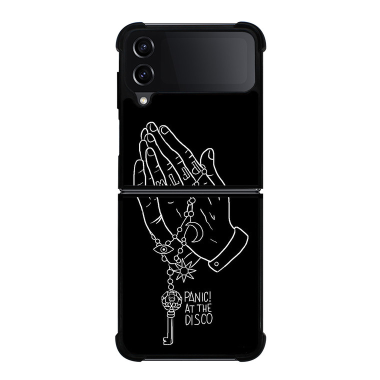 PANIC AT THE DISCO BLACK LOGO Samsung Galaxy Z Flip 4 Case Cover