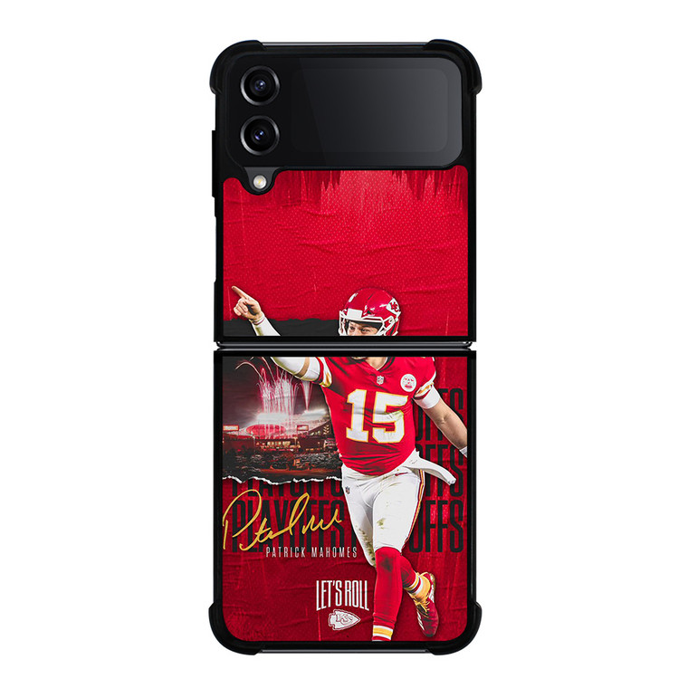 PATRICK MAHOMES KANSAS CITY CHIEFS Samsung Galaxy Z Flip 4 Case Cover