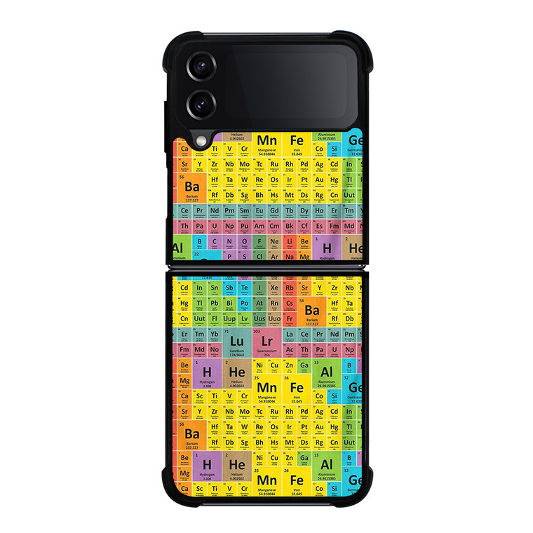 PERIODICAL TABLE SHEET Samsung Galaxy Z Flip 4 Case Cover