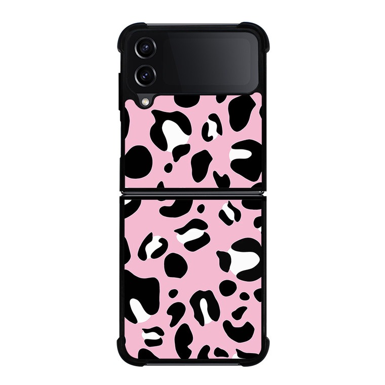 PINK LEOPARD PATTERN Samsung Galaxy Z Flip 4 Case Cover
