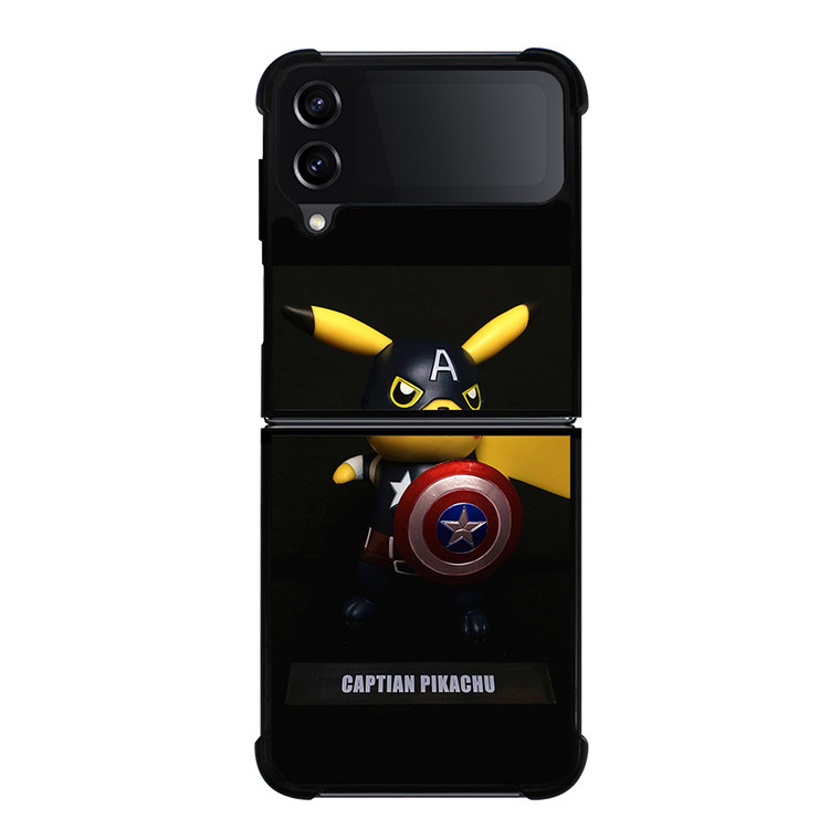 POKEMON CAPTAIN PIKACHU Samsung Galaxy Z Flip 4 Case Cover